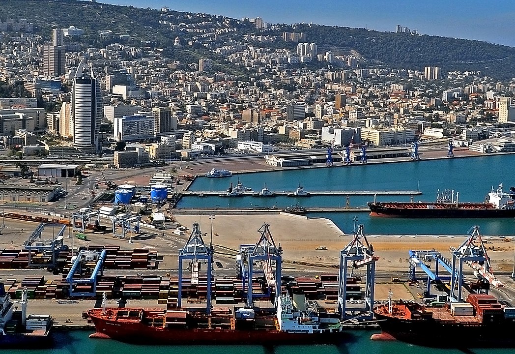 Wikipedia: CC BY 3.0 File:Port of Haifa 2752-1.jpg Created: Released on June 2010